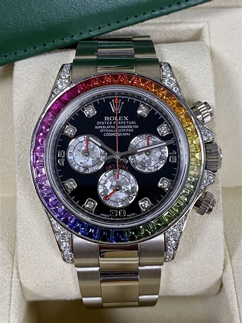 rolex daytona rainbo|daytona rainbow rolex price.